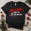 Christmas I like to slide inside on top_T-Shirt
