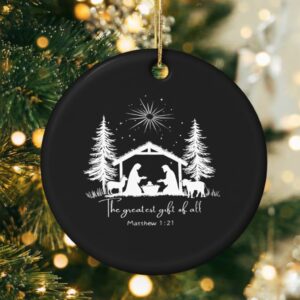 Christmas the greatest gift of all_Ornaments