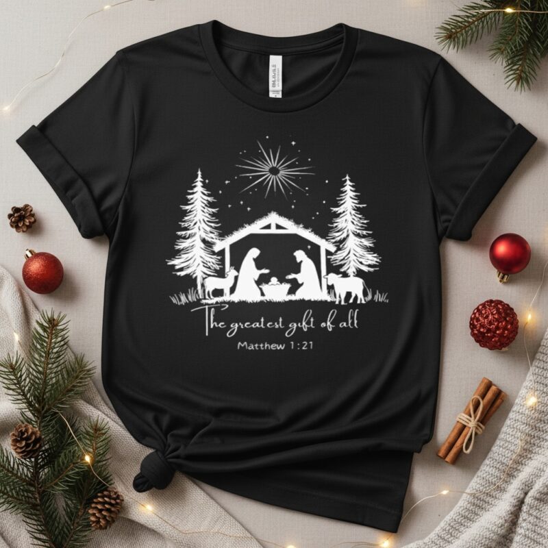Christmas the greatest gift of all_T-Shirt