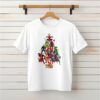 Christmas tree made up of Marvel Comics superheroes_Classic T-Shirt
