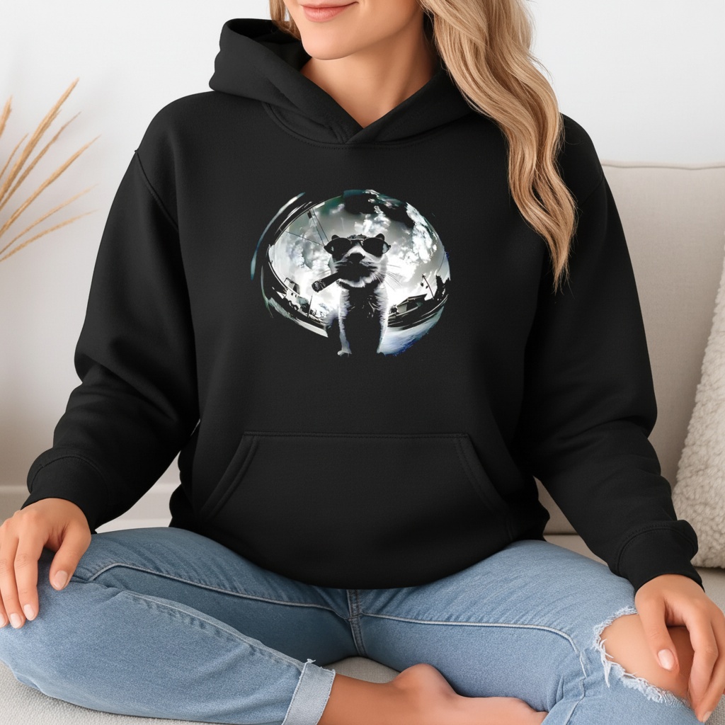 Cigar Cat funny_Hoodie Cigar Cat funny_Hoodie