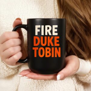 Cincinnati Bengals NFL fire Duke Tobin letter_Ceramic Mug