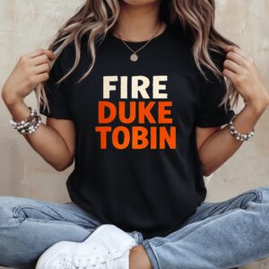 Cincinnati Bengals NFL fire Duke Tobin letter_Ladies T-Shirt