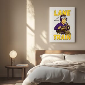 Coach Lane Train LSU Tigers_Canvas