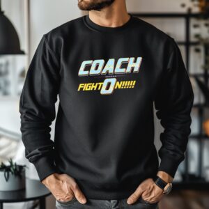 Coach fight on USC Trojans football_Crewneck Sweatshirt