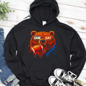Cool Game Day Bear Graphic_Hoodie
