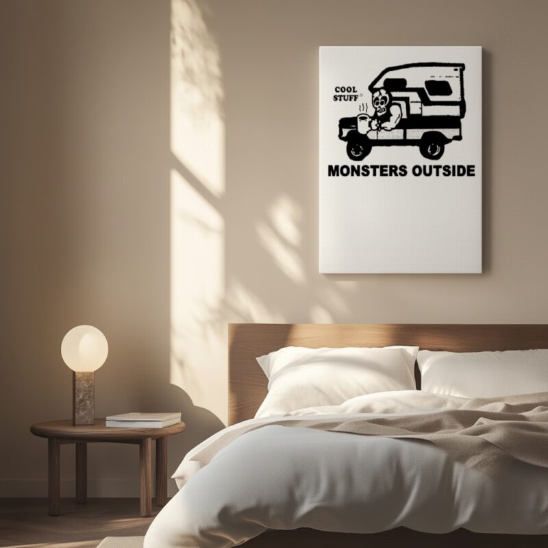 Cool Stuff Monsters Outside_Canvas
