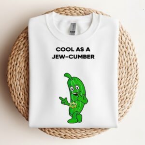 Cool as a jew-cumber_Crewneck Sweatshirt