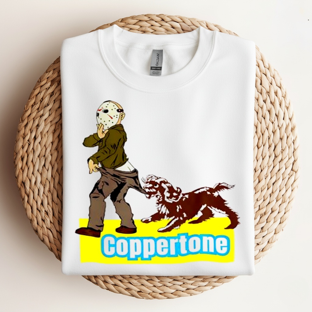 Coppertone Mask Dog graphic_Crewneck Sweatshirt Coppertone Mask Dog graphic_Crewneck Sweatshirt