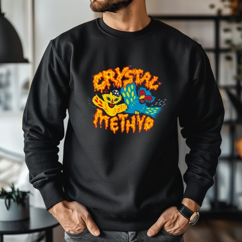 Crystal Methyd Bird_Crewneck Sweatshirt