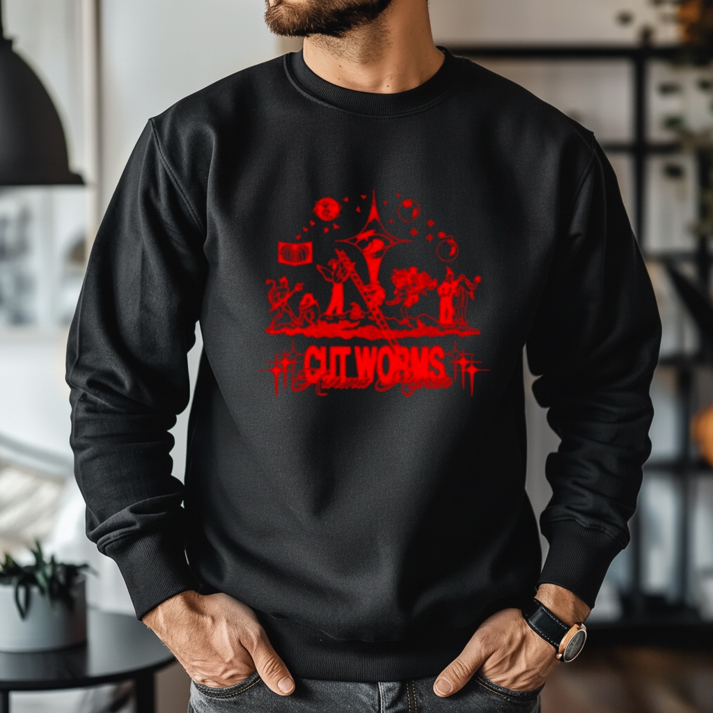 Cut Worms Karma_Crewneck Sweatshirt Cut Worms Karma_Crewneck Sweatshirt