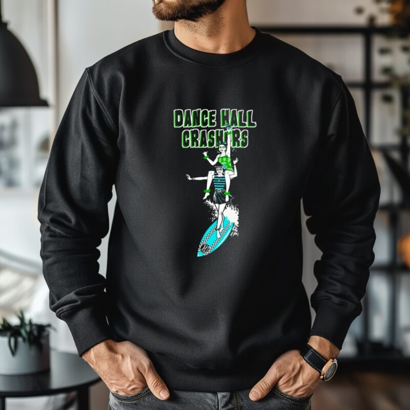 Dance Hall Crashers Hawaii Surf_Crewneck Sweatshirt