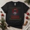 Demogorgon Santa Stranger Christmas Stranger Things parody Merry Christmas_T-Shirt