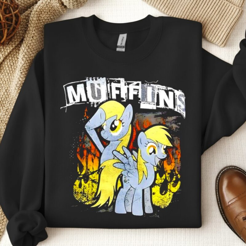 Derpy Hooves My Little Pony Muffins_Crewneck Sweatshirt