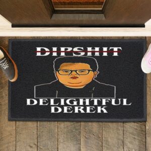 Dipshit Delightful Derek_Rubber Doormat