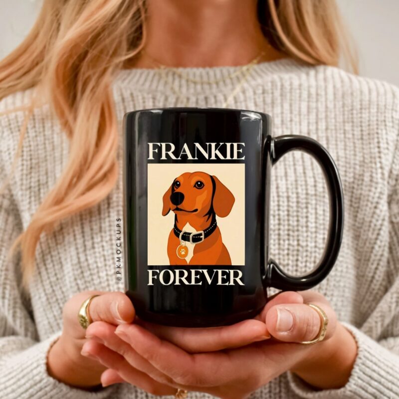 Dog frankie forever_Ceramic Mug