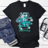 Dogs In Apile Skater Dog_T-Shirt