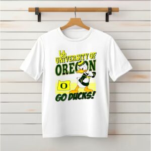 Donald Duck University Oregon Ducks mascot go ducks graphic_Classic T-Shirt