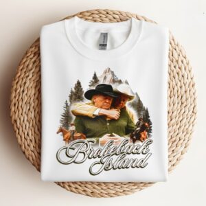 Donald Trump Brokeback Island_Crewneck Sweatshirt