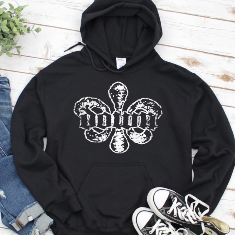 Down Fleur De Lis_Hoodie