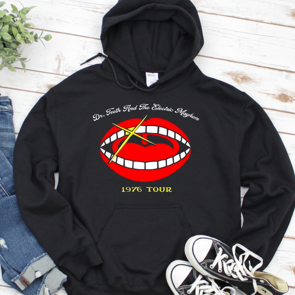 Dr teeth and the electric mayhem 1976 tour_Hoodie Dr teeth and the electric mayhem 1976 tour_Hoodie