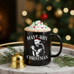 Drake Maye Santa maye-merry Christmas_Ceramic Mug