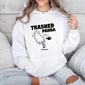 Drunken Raccoon trashed panda_Hoodie