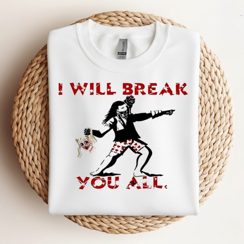 Dungeon Crawler Carl I will break you all_Crewneck Sweatshirt