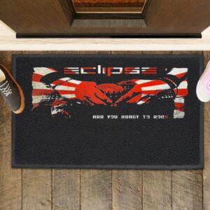 Eclipse Are You Ready To Rock_Rubber Doormat