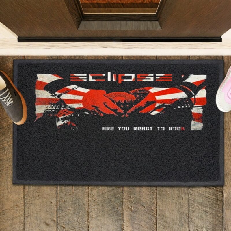 Eclipse Are You Ready To Rock_Rubber Doormat