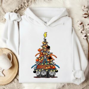 Electrician Christmas tree_Hoodie
