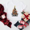 Electrician Christmas tree_T-Shirt