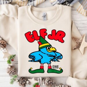 Elf Jr ft wright drama Merry Christmas_Crewneck Sweatshirt