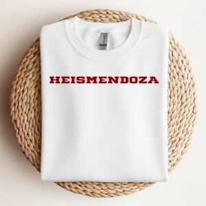 Fernando Mendoza Heismendoza Indiana Hoosiers Football_Crewneck Sweatshirt