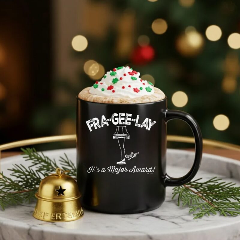 Fra-Gee-Lay Leg Lamp Christmas_Ceramic Mug