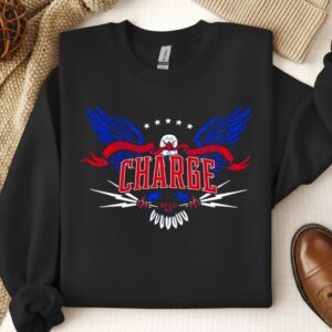 From Rust We Rise Charge Buffalo Eagle_Crewneck Sweatshirt