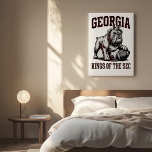Georgia-Bulldogs Kings Of The SEC 2025_Canvas
