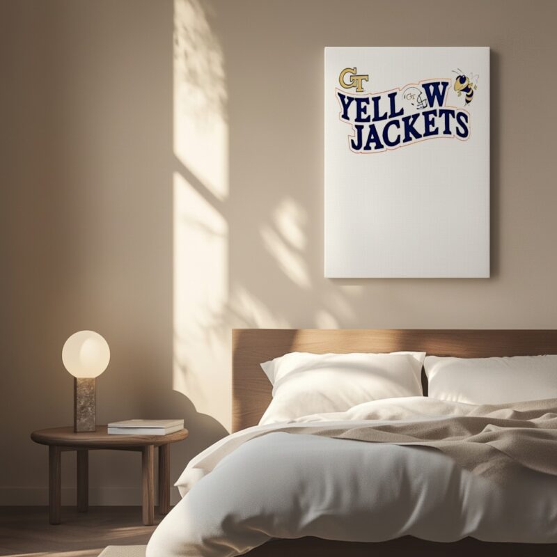 Georgia Tech Yellow Jackets Prime Time Football_Canvas