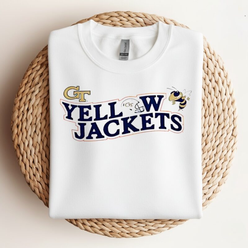 Georgia Tech Yellow Jackets Prime Time Football_Crewneck Sweatshirt