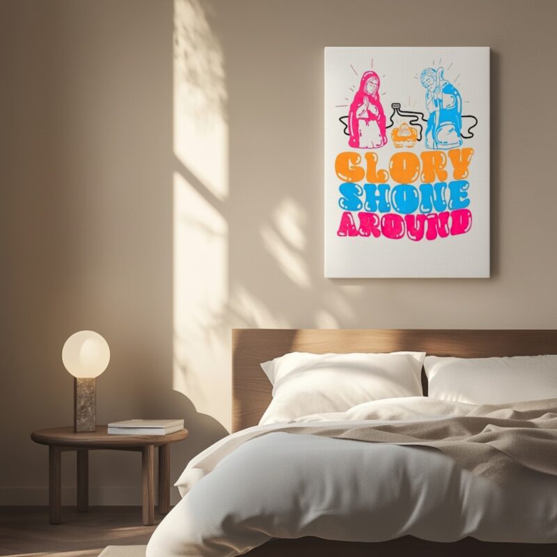 Glory Shone Around_Canvas