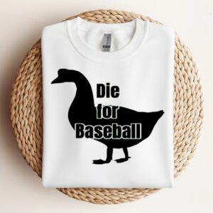 Goose die for baseball_Crewneck Sweatshirt