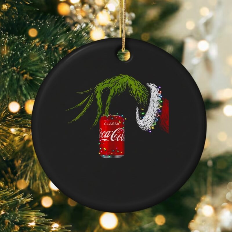 Grinch and Coca-Cola Christmas lights Merry Christmas_Ornaments