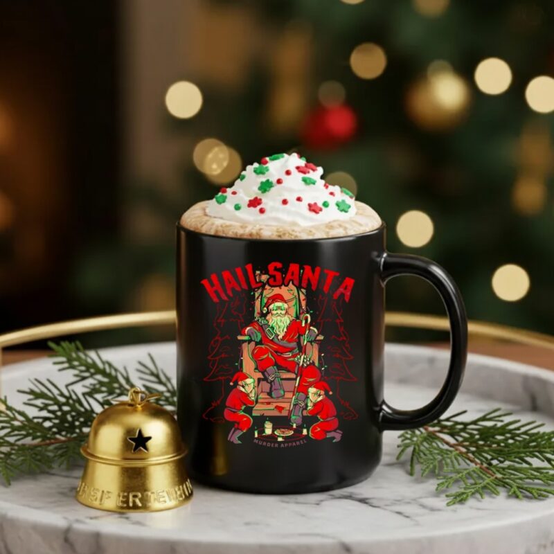 Hail Santa Christmas_Ceramic Mug