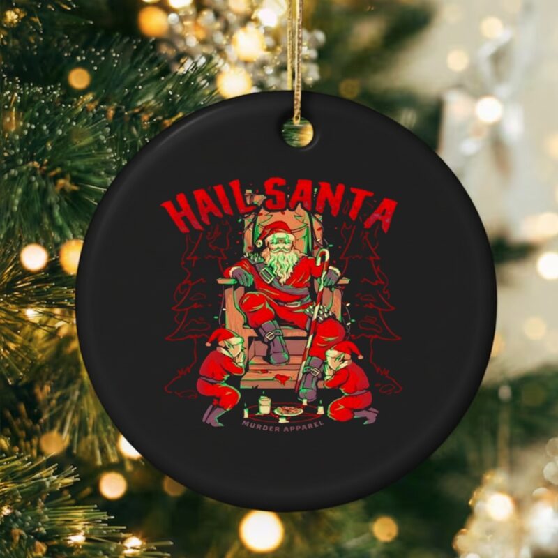 Hail Santa Christmas_Ornaments