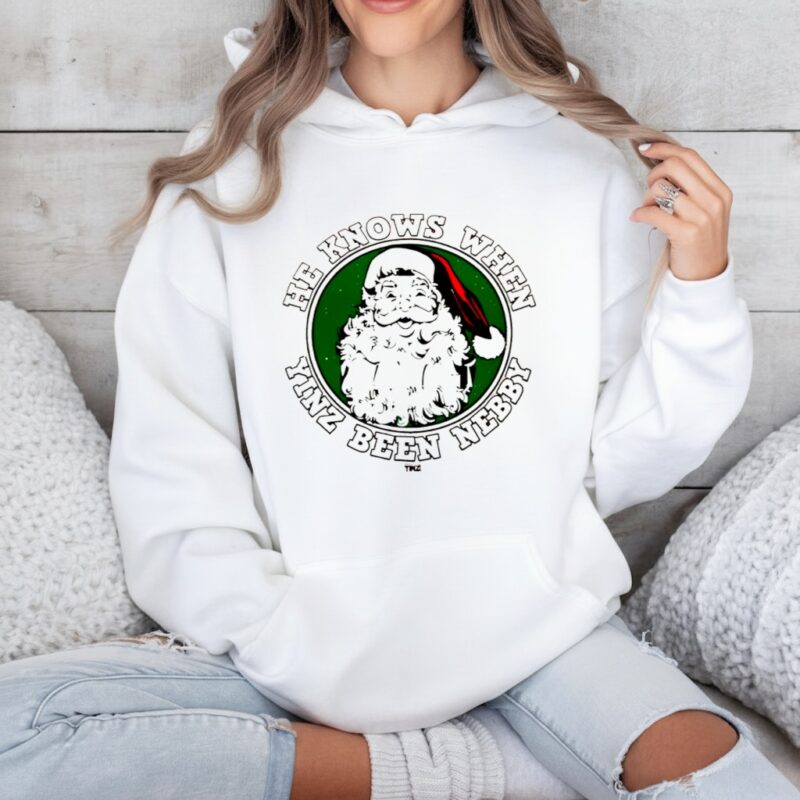 He Knows When Yinz Been Nebby_Crewneck Sweatshirt