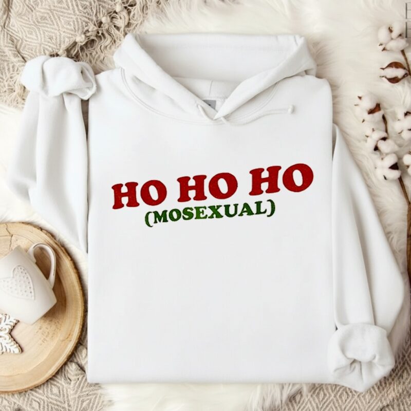 Ho Ho Ho Mosexual Merry Christmas_Hoodie
