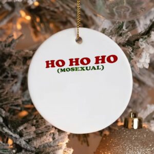 Ho Ho Ho Mosexual Merry Christmas_Ornaments