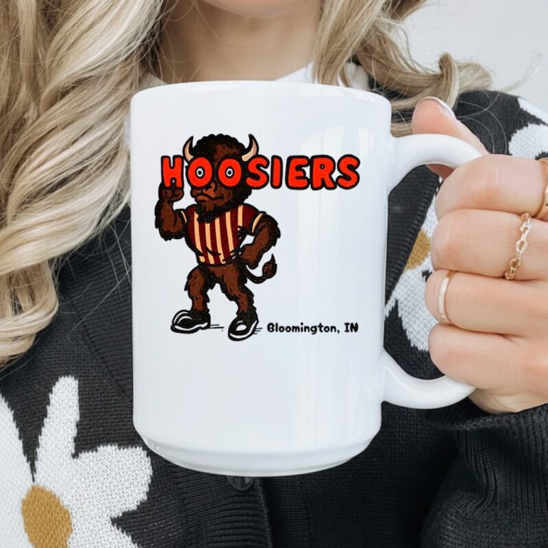 Hoosier the Bison Indiana Hoosiers Football NFL 2025_Mug