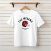 Houston Texans X The Weeknd Nrg Stadium Helmet Portrait_Classic T-Shirt