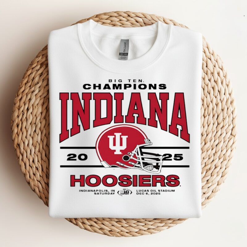 Indiana 2025 Big Ten Champs_Crewneck Sweatshirt